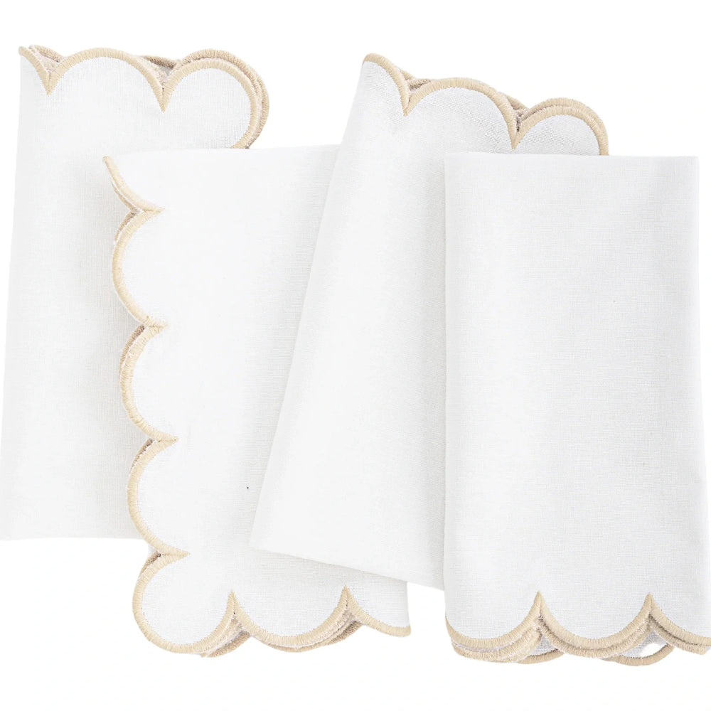 Pastel Cloth Napkins - Beige