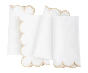 Pastel Cloth Napkins - Beige