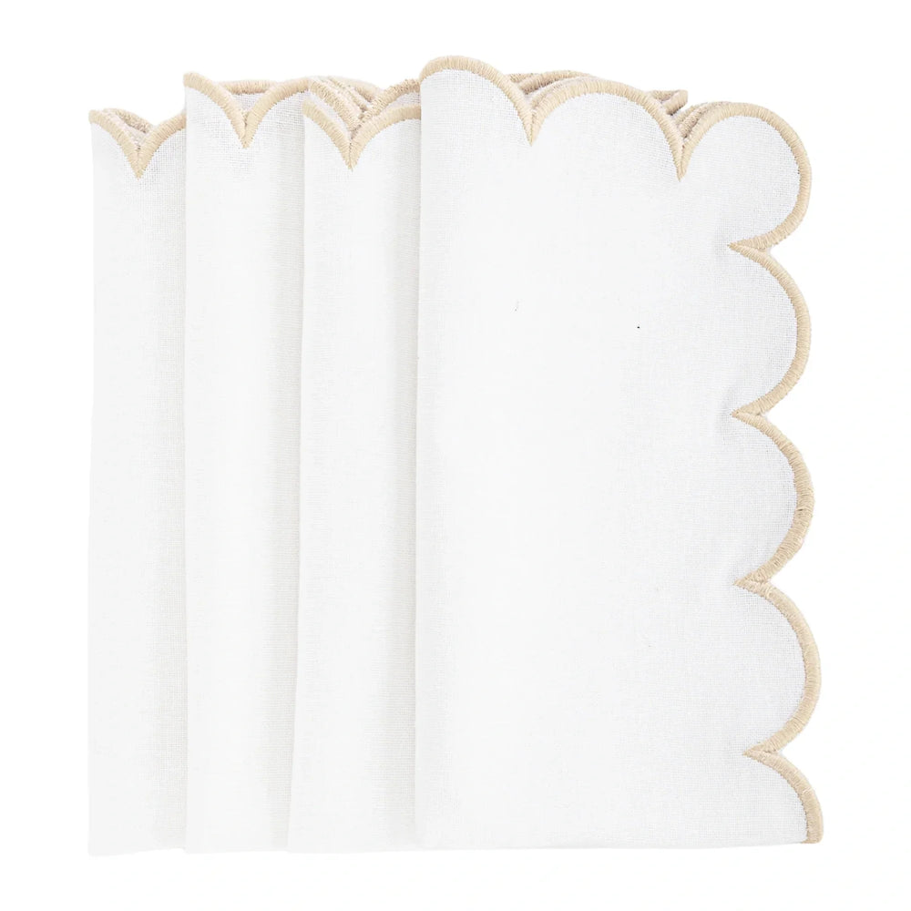 Pastel Cloth Napkins - Beige