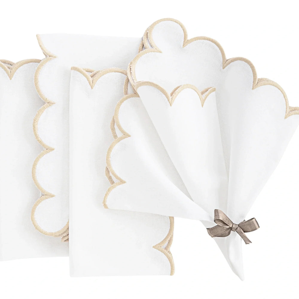 Pastel Cloth Napkins - Beige