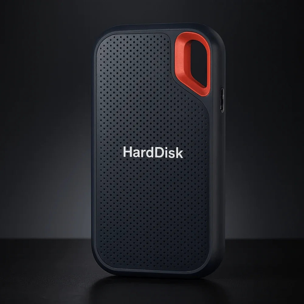 4TB External Hard Drive SSD USB 3.1 & USB-C Portable Solid State Drive