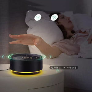 Letsfit Noise Machine with Alarm Clock Full Touch Control, Sleep Sound Machine for Home and Office - SP1