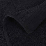 Honeycomb Textured Waffle Border Cotton Bath Towels, Set of 4 - Bath Towel by Superior Brand