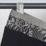 Cotton Floral Jacquard Border Bath Towel Set of 4 - Bath Towel by Superior Brand