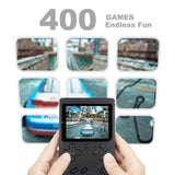 400-In-1 Handheld Game Console with 2 Player Controller & TV Connection