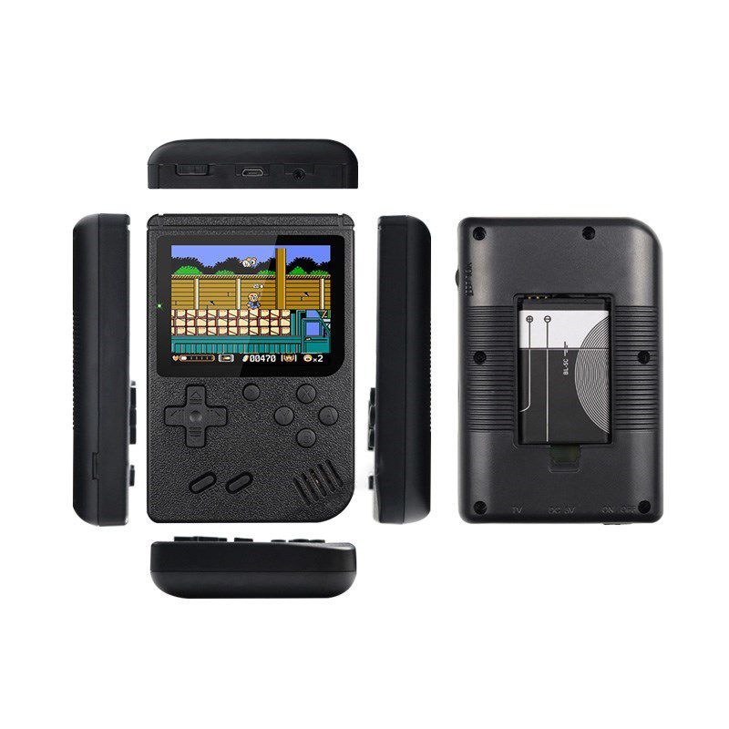 400-In-1 Handheld Game Console with 2 Player Controller & TV Connection