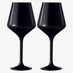Valencia Acrylic Stemmed Glassware, Set of 2
