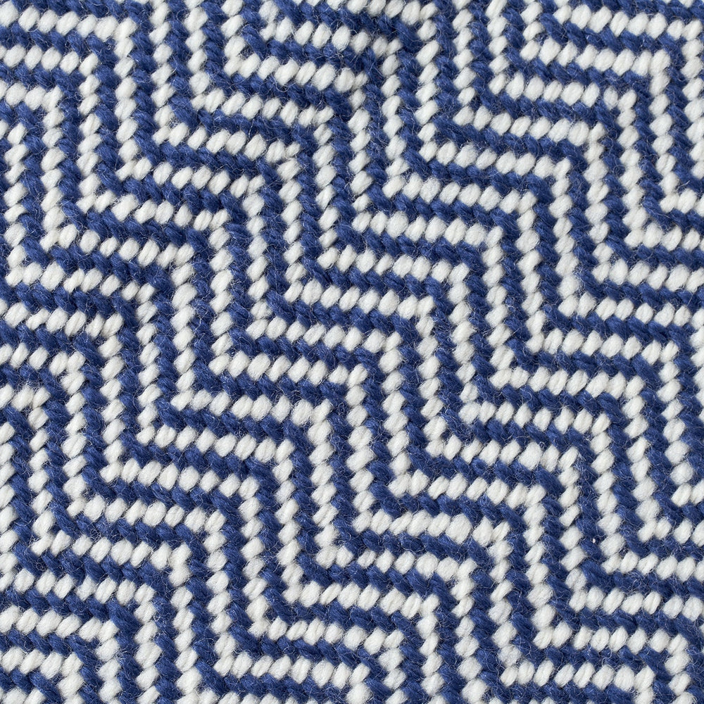Chevron Pattern Soft Wool Throw Size Blanket