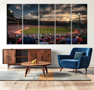 Boston Red Sox Baseball Team Print - Massachusetts Fenway