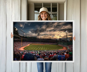 Boston Red Sox Baseball Team Print - Massachusetts Fenway
