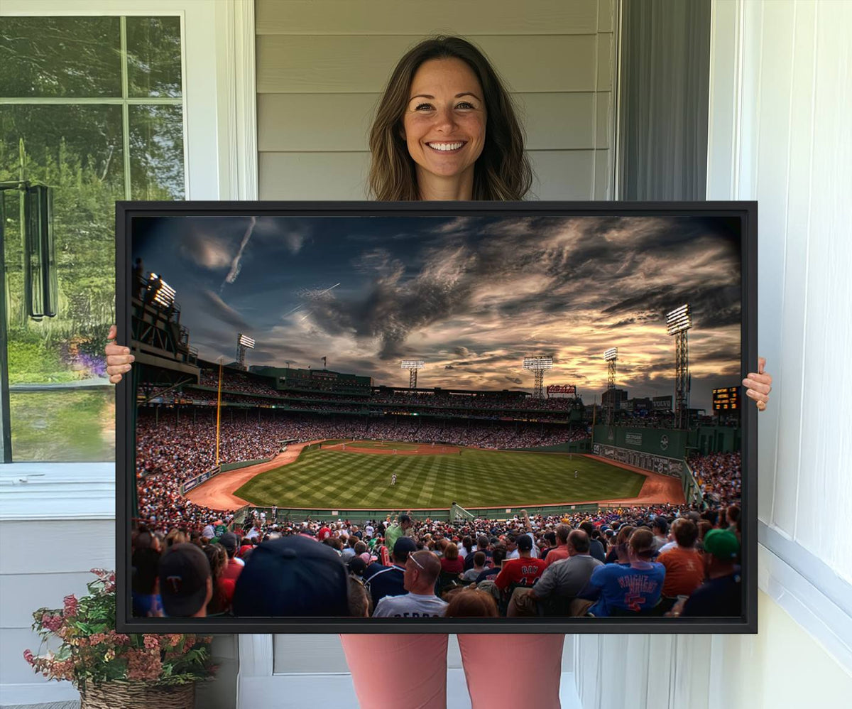 Boston Red Sox Baseball Team Print - Massachusetts Fenway