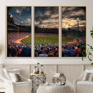 Boston Red Sox Baseball Team Print - Massachusetts Fenway