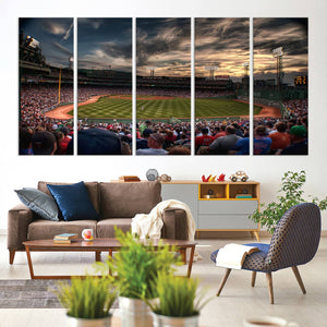 Boston Red Sox Baseball Team Print - Massachusetts Fenway