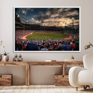 Boston Red Sox Baseball Team Print - Massachusetts Fenway