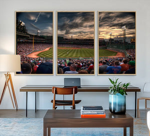 Boston Red Sox Baseball Team Print - Massachusetts Fenway