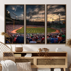 Boston Red Sox Baseball Team Print - Massachusetts Fenway