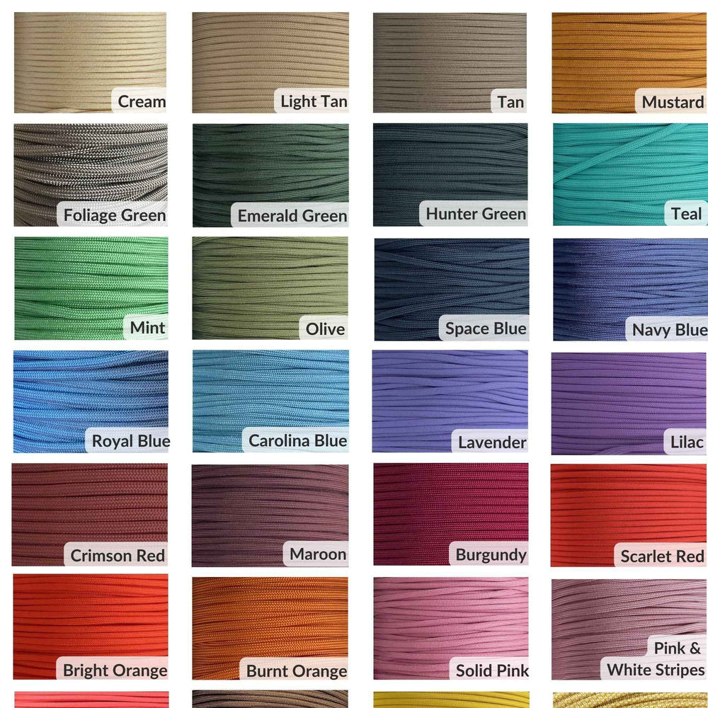 Cobra Braid Handmade Dog Collar - Customize Your Color