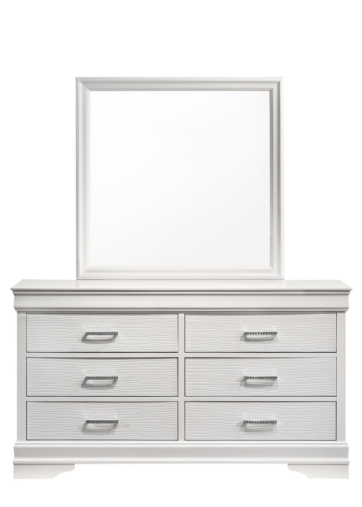 Modern 6 Drawer Dresser