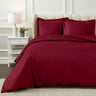 1200 Thread Count Egyptian Cotton Solid Duvet Cover Set - Egyptian Cotton Duvet Cover Set by Superior
