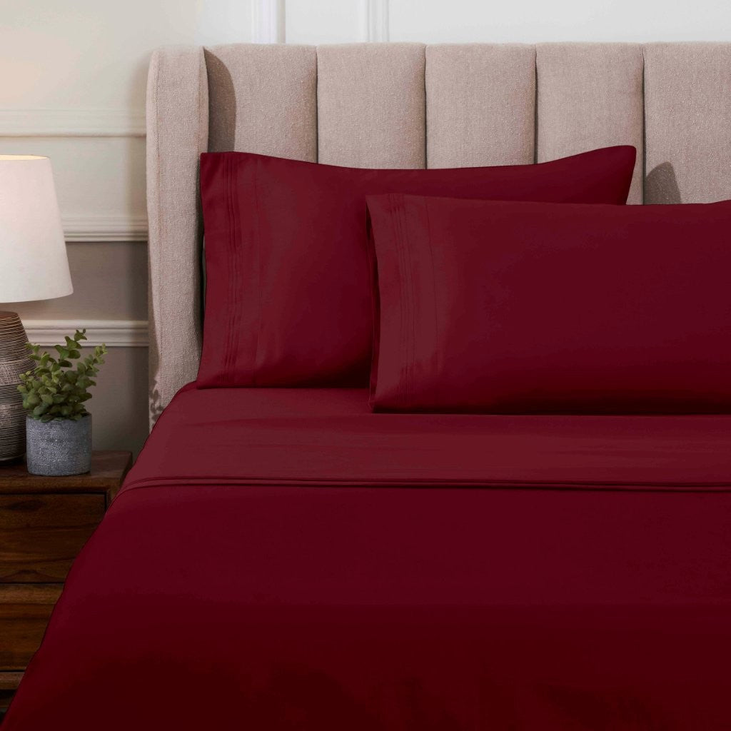 Egyptian Cotton Sateen Sheet Set 1000 Thread Count - Egyptian Cotton Sheet Set by Superior Brand