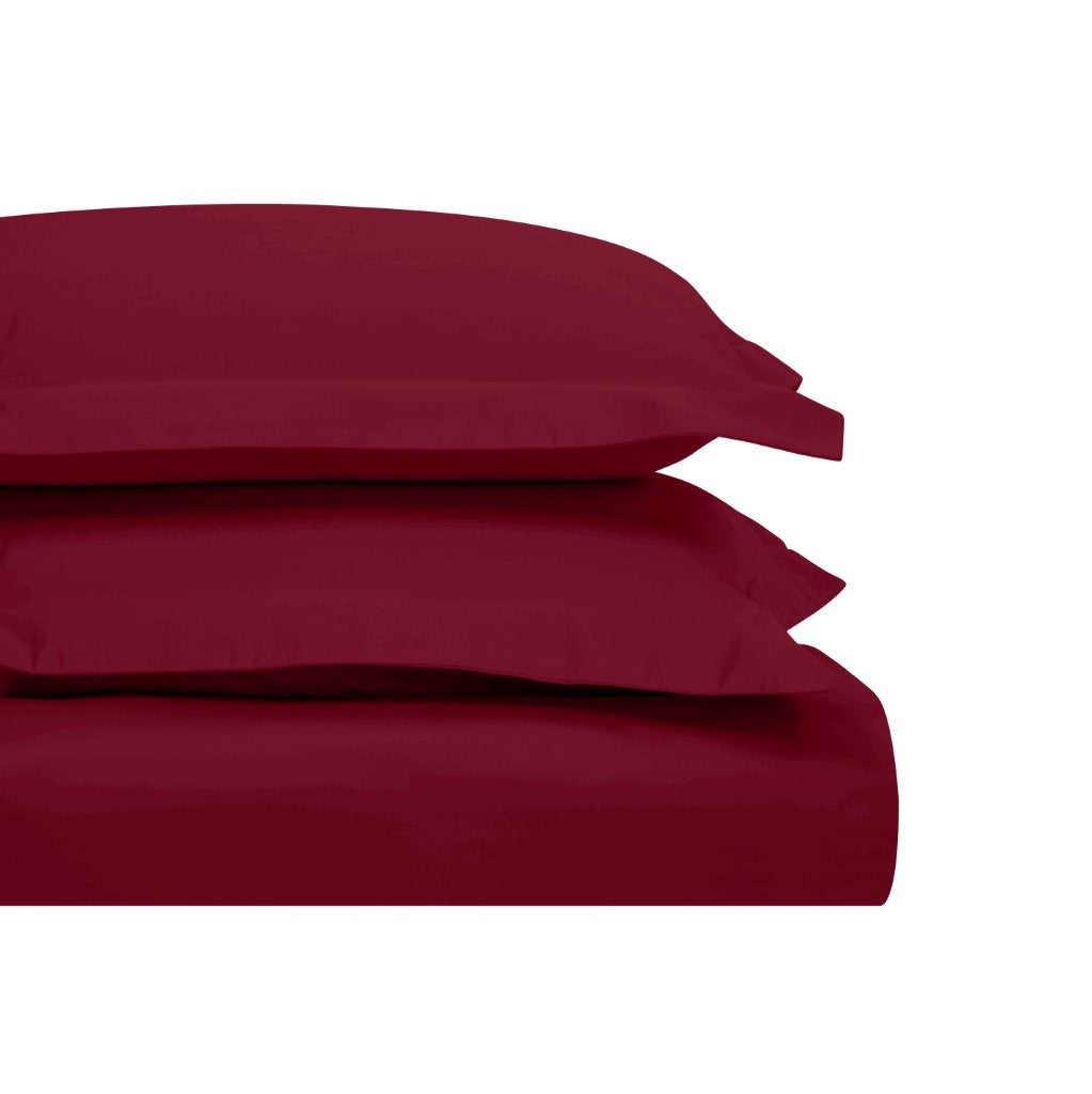 1200 Thread Count Egyptian Cotton Solid Duvet Cover Set - Egyptian Cotton Duvet Cover Set by Superior