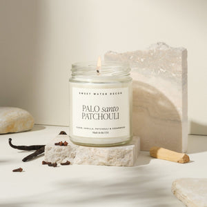 Palo-Santo-Patchouli-Soy-Candle-Clear-Jar-9-oz-Candles