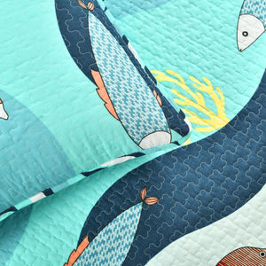 Sea Life Quilt Set