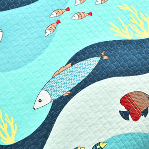 Sea Life Quilt Set
