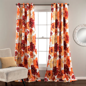 Leah Light Filtering Window Curtain Set
