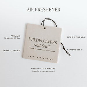 Coastal Lemon Hanging Air Freshener