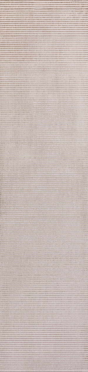 Cole Modern Minimalist Pinstripe High-Low Runner Rug