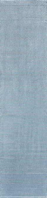 Cole Modern Minimalist Pinstripe High-Low Runner Rug