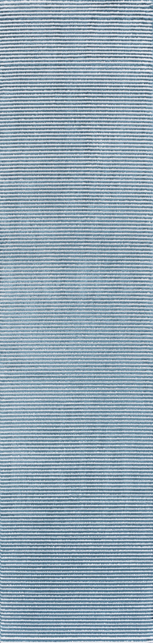 Cole Modern Minimalist Pinstripe High-Low Runner Rug