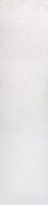 Cole Modern Minimalist Pinstripe High-Low Runner Rug