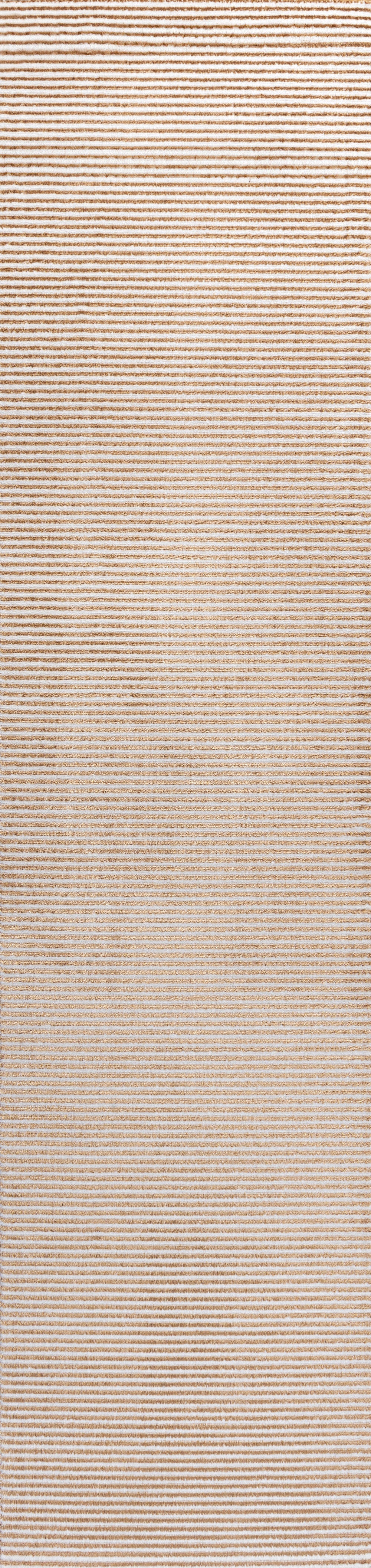 Cole Modern Minimalist Pinstripe High-Low Runner Rug