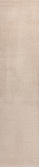 Cole Modern Minimalist Pinstripe High-Low Runner Rug
