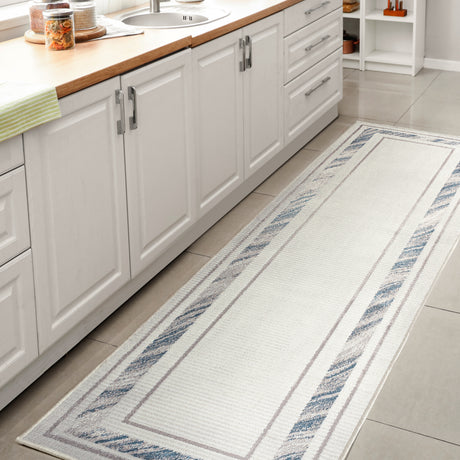 Athens-Classic-Border-Marble-Pattern-High-Low-Runner-Rug-Runner-Rugs