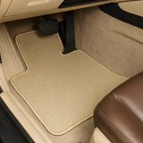 4 Piece Set of Car Floor Mats Front 26.75 x 14.25 inches, Rear 13.5 x 20 inches