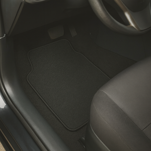 4 Piece Set of Car Floor Mats Front 26.75 x 14.25 inches, Rear 13.5 x 20 inches