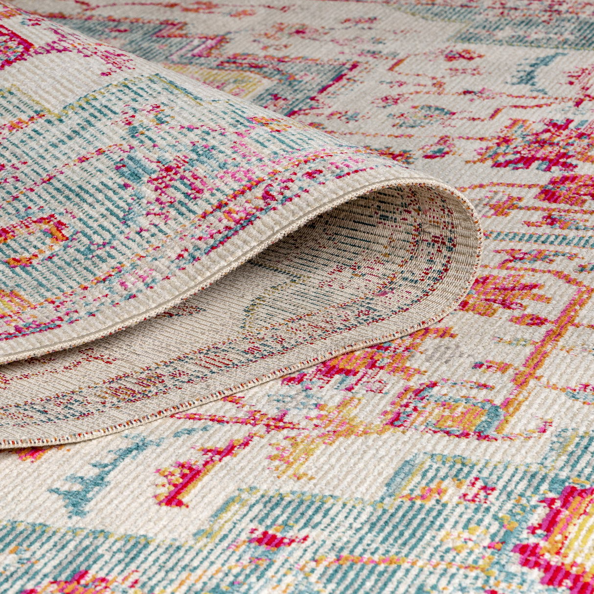 Zafra Vintage Medallion Runner Rug