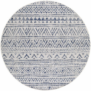 Madras Navy All Over Performance Rug