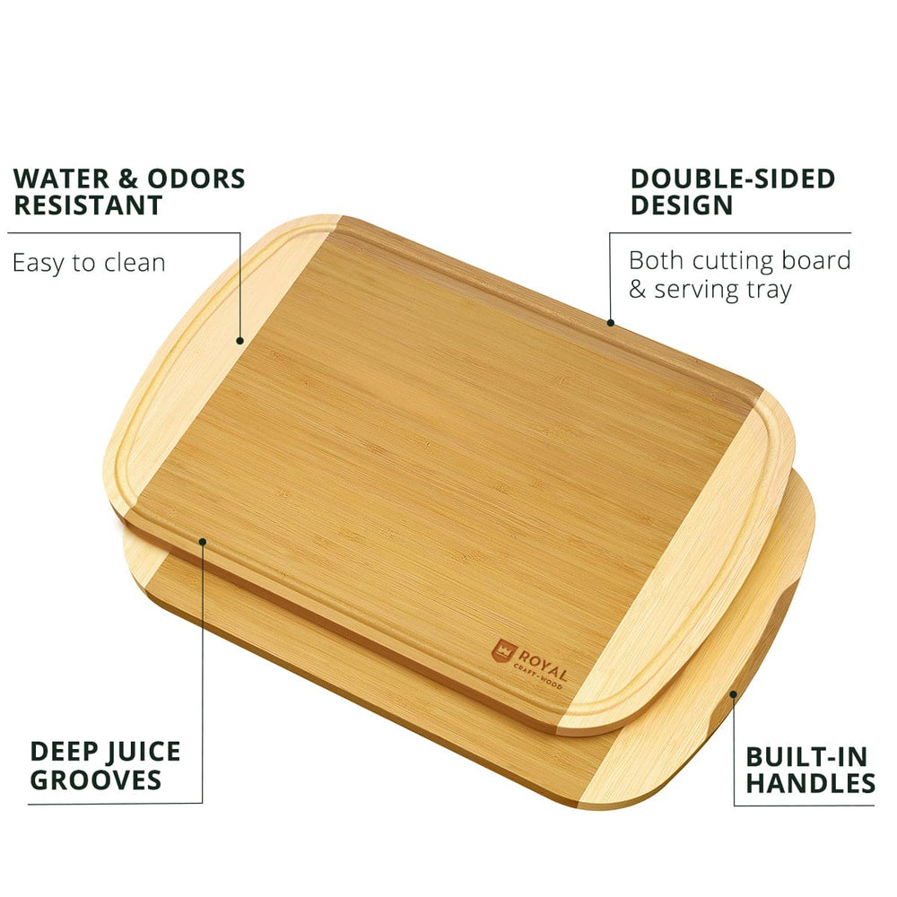 Cutting Board Two-tone XL, 18”x12”