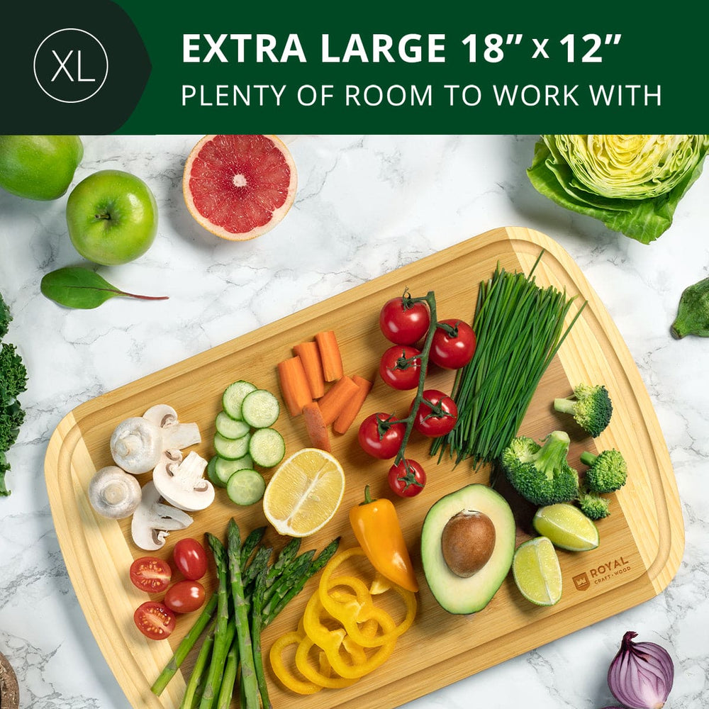 Cutting Board Two-tone XL, 18”x12”