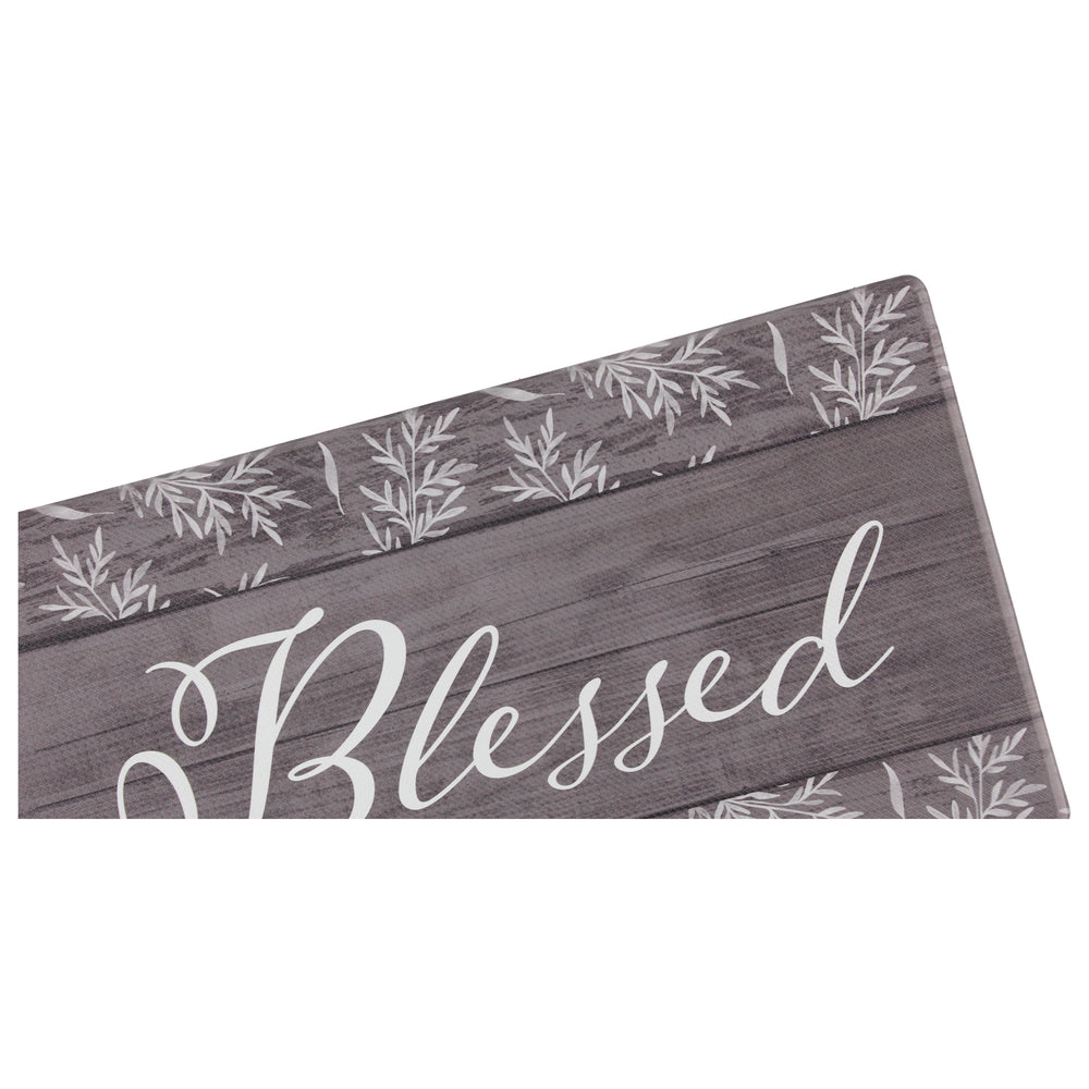 Anti-Fatigue Kitchen Mat "Blessed" - 2 Sizes
