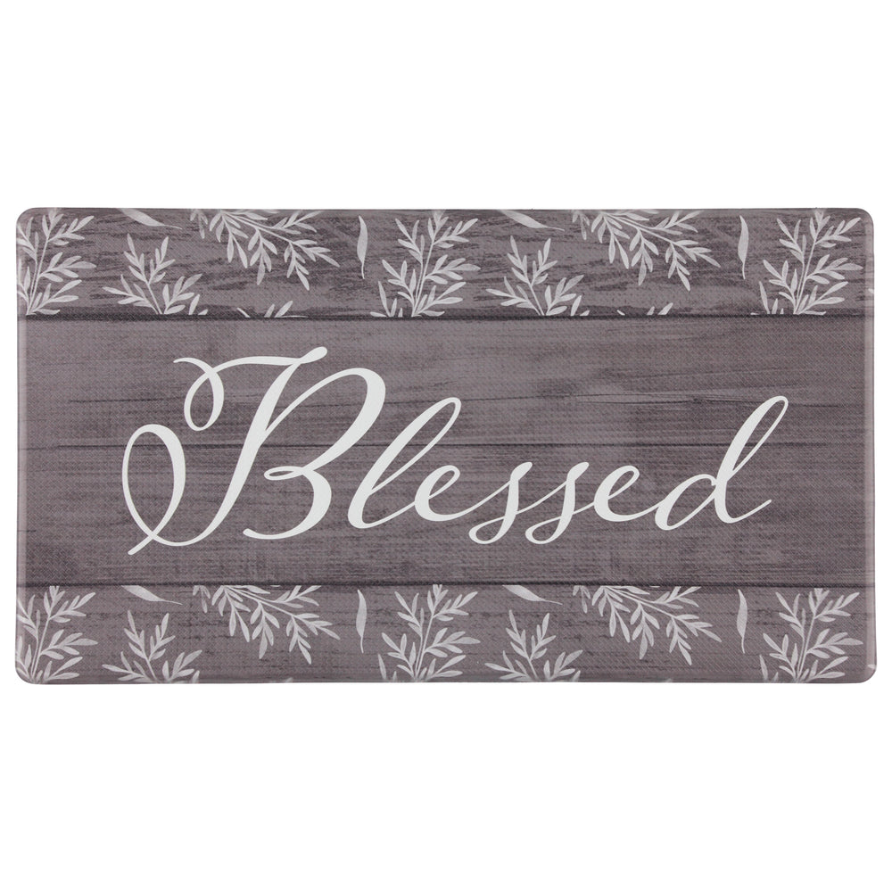 Anti-Fatigue Kitchen Mat "Blessed" - 2 Sizes