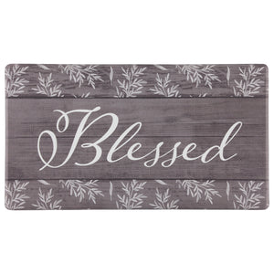 Anti-Fatigue Kitchen Mat "Blessed" - 2 Sizes