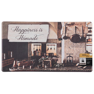 Anti-Fatigue Kitchen Mat "Happiness"