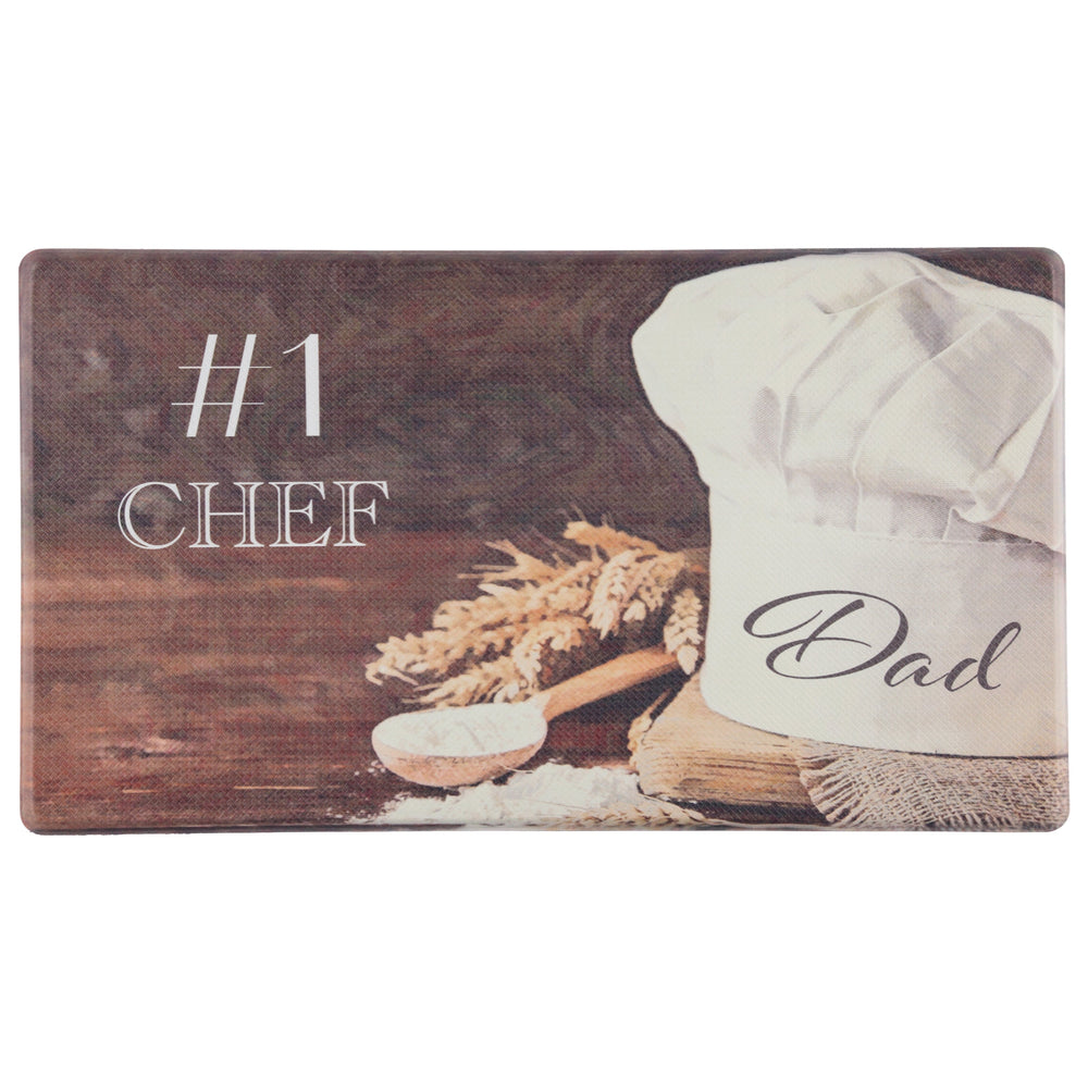 Anti-Fatigue Kitchen Mat "#1 Chef"