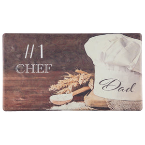 Anti-Fatigue Kitchen Mat "#1 Chef"