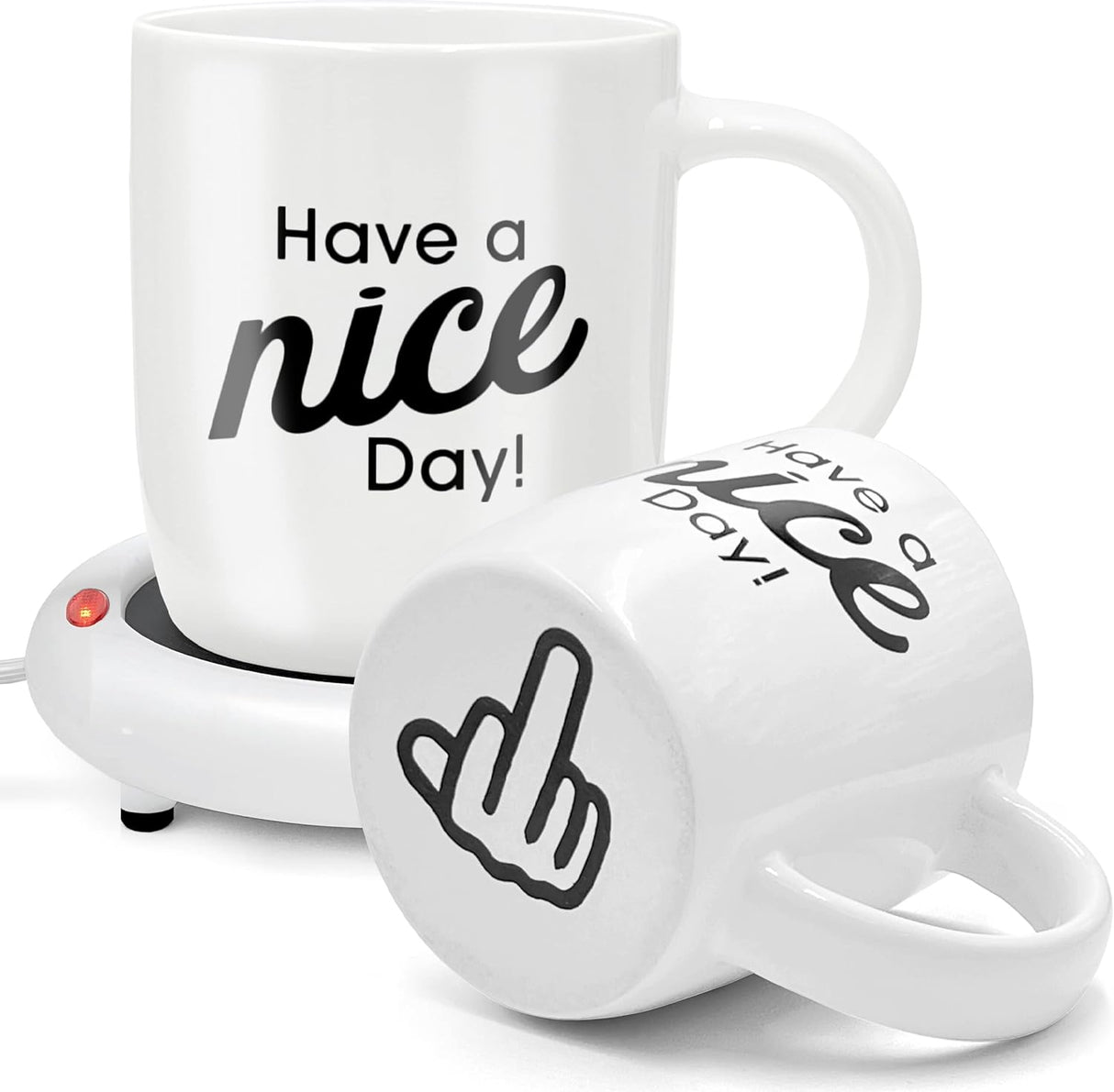 Funny-Coffee-Mug-with-Warmer-Have-a-Nice-Day-Sarcastic-Coffee-Mug-with-Electric-Heated-Base-Novelty-Christmas-Gift-Idea-for-Coworker/Coffee-Lover,-Men/Women-(Gift-Boxed)-